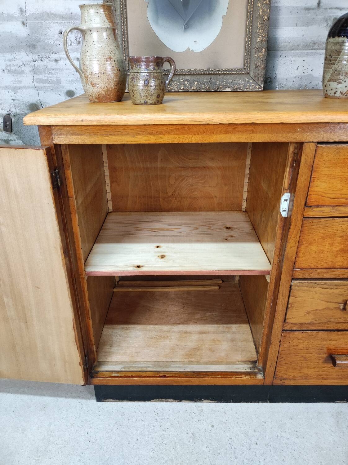 Oak sideboard