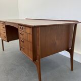 Danish Teak Writing Desk by Svend Åge Madsen for H.P. Hansen, 1960s