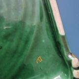 Old art deco table set in earthenware