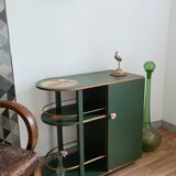 Mini artdeco bar on roulette