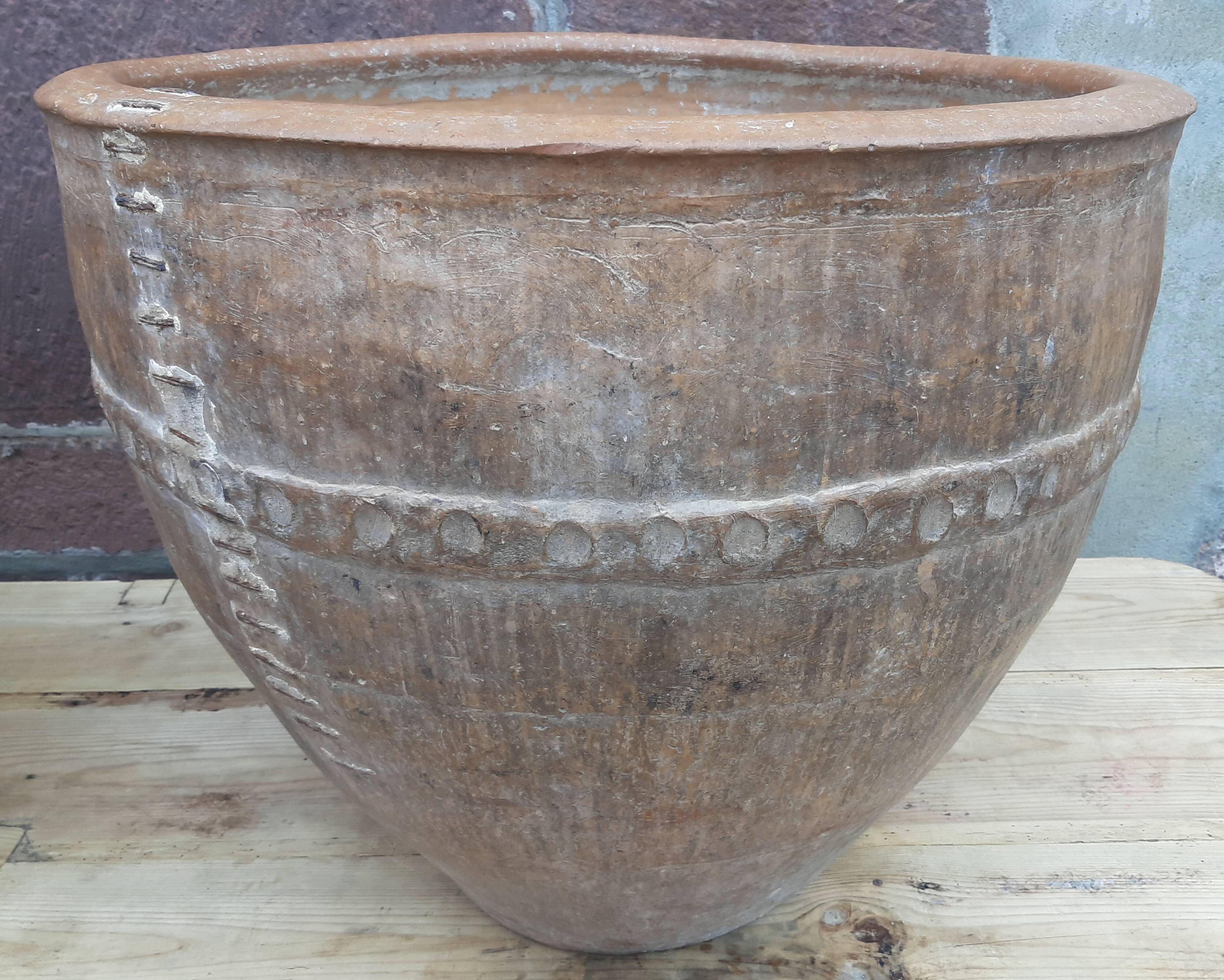 Paire de jarres ("cocios" ou "barreños"), Espagne, 18ème siècle.