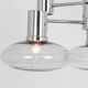 Lustre Sputnik Chrome by Doria, Germany, 1960s