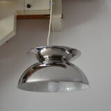 Vintage suspension Concentrica by Harvey Guzzini chrome steel