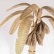 "Banana" rattan floor lamp