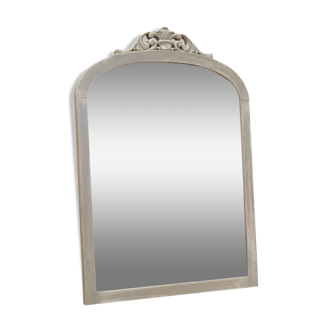 Mirror in pine frame, Danish design, 1960s, production: Denmark