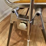 Pair of large modular industrial lamps from the 1950s.