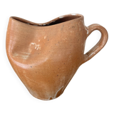 Handcrafted stoneware pitcher