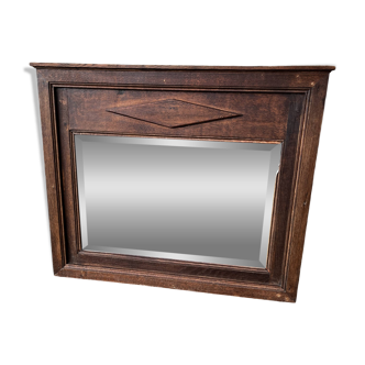 Beveled Mirror in solid wood