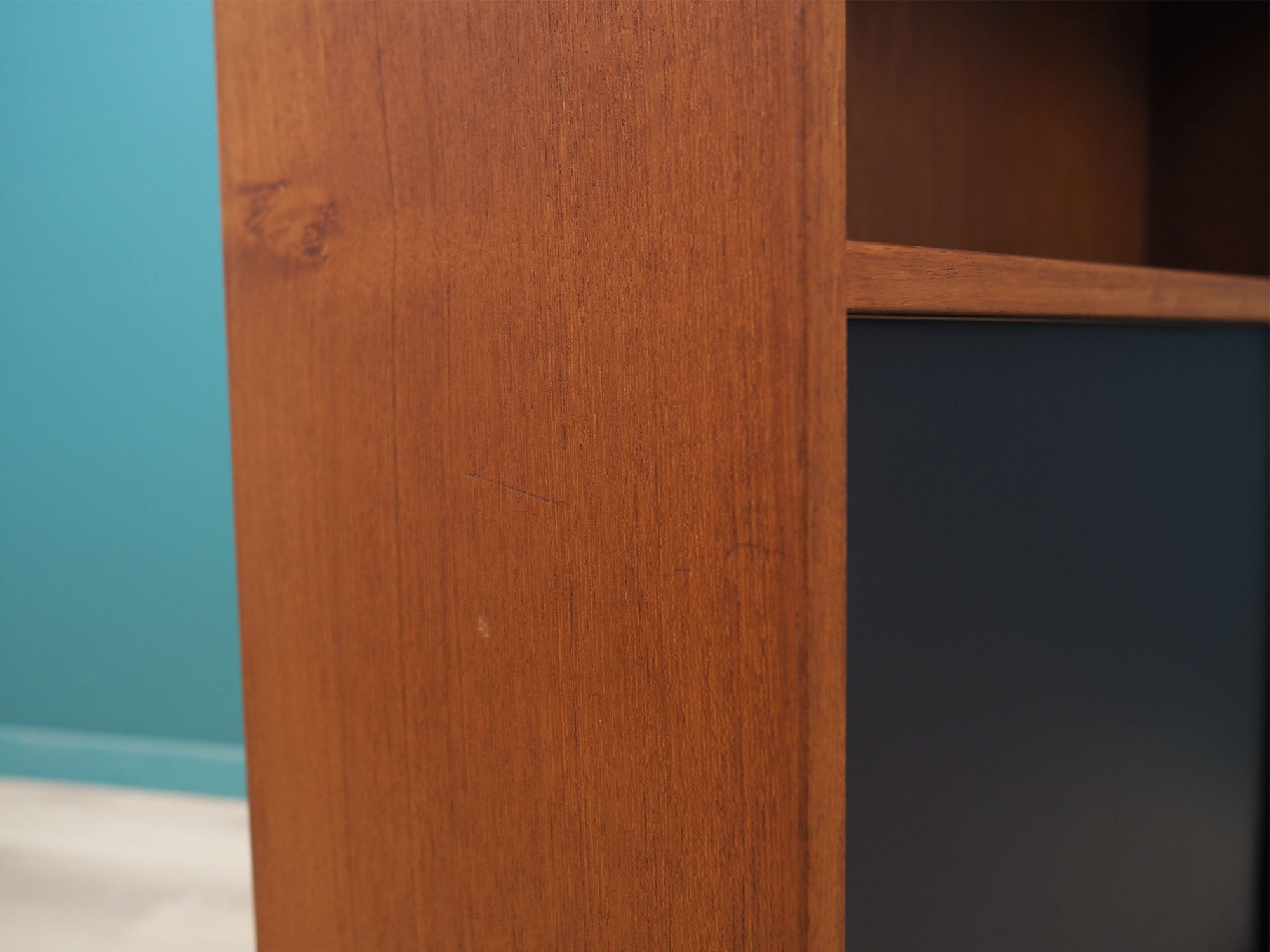 Teak bookcase, Danish design, 1970s, production: Denmark