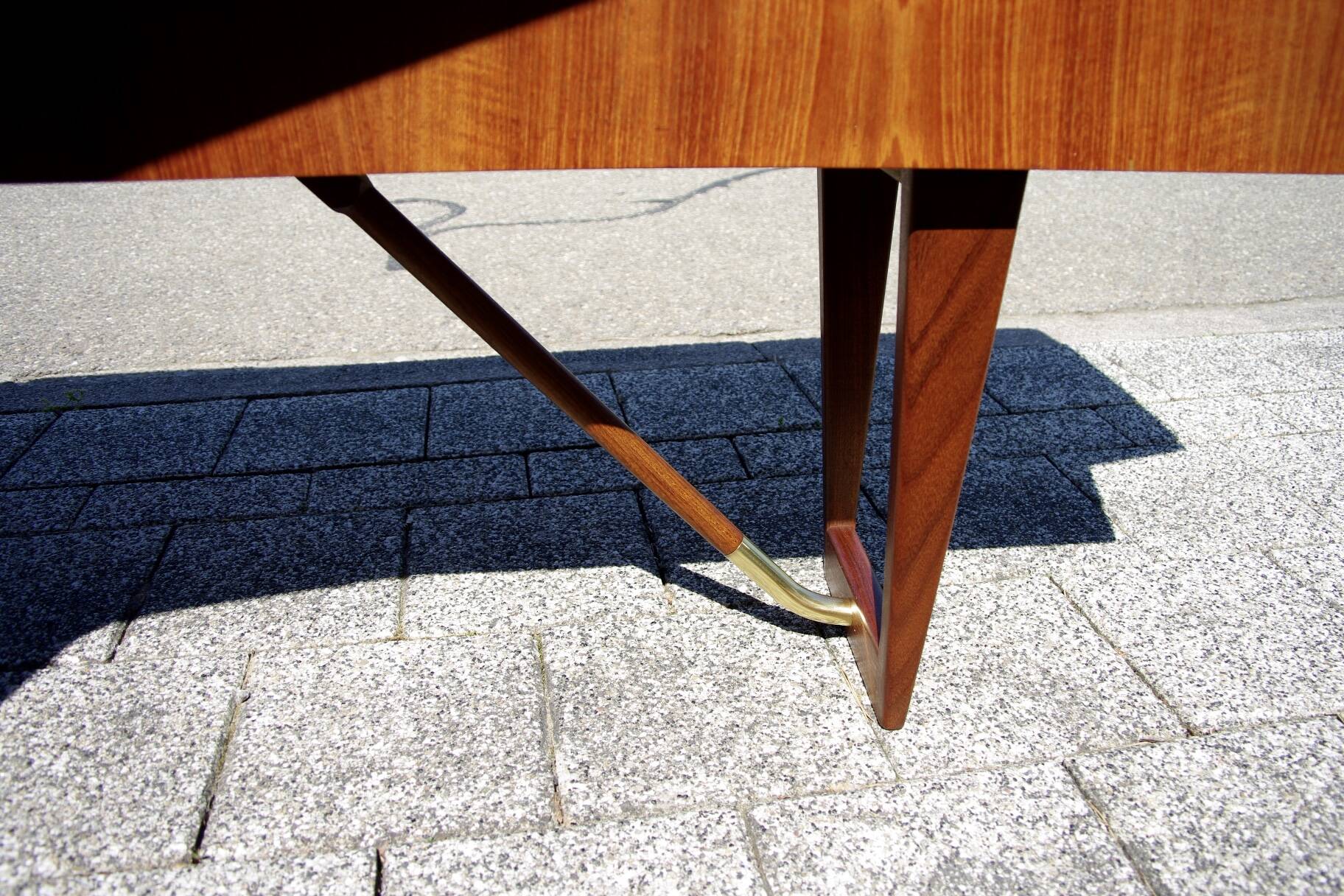 Vintage boomrang desk by peter lovig nielsen 1960s