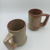 Stoneware mugs, 70s
