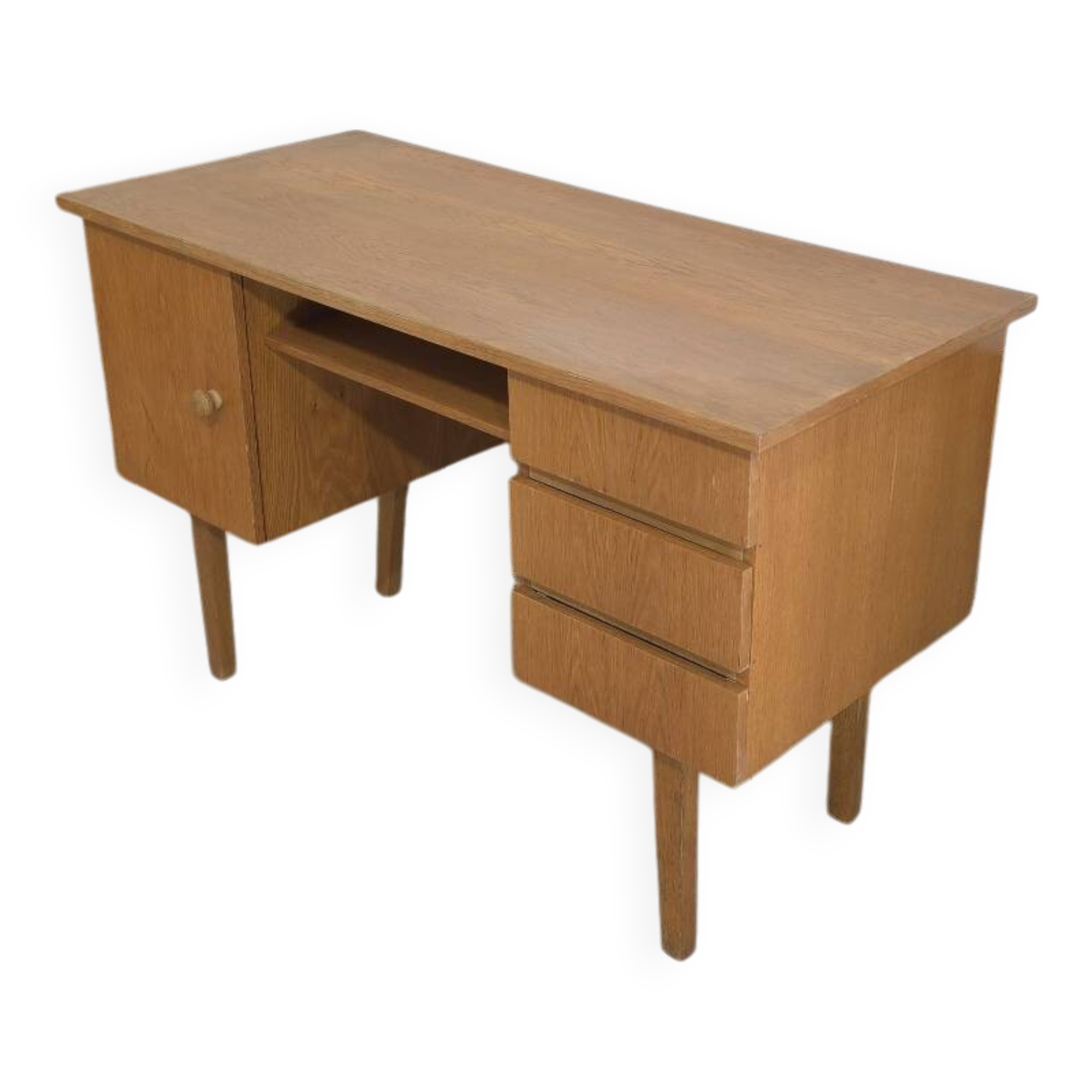 Petit bureau styke scandinave 1960 en teck