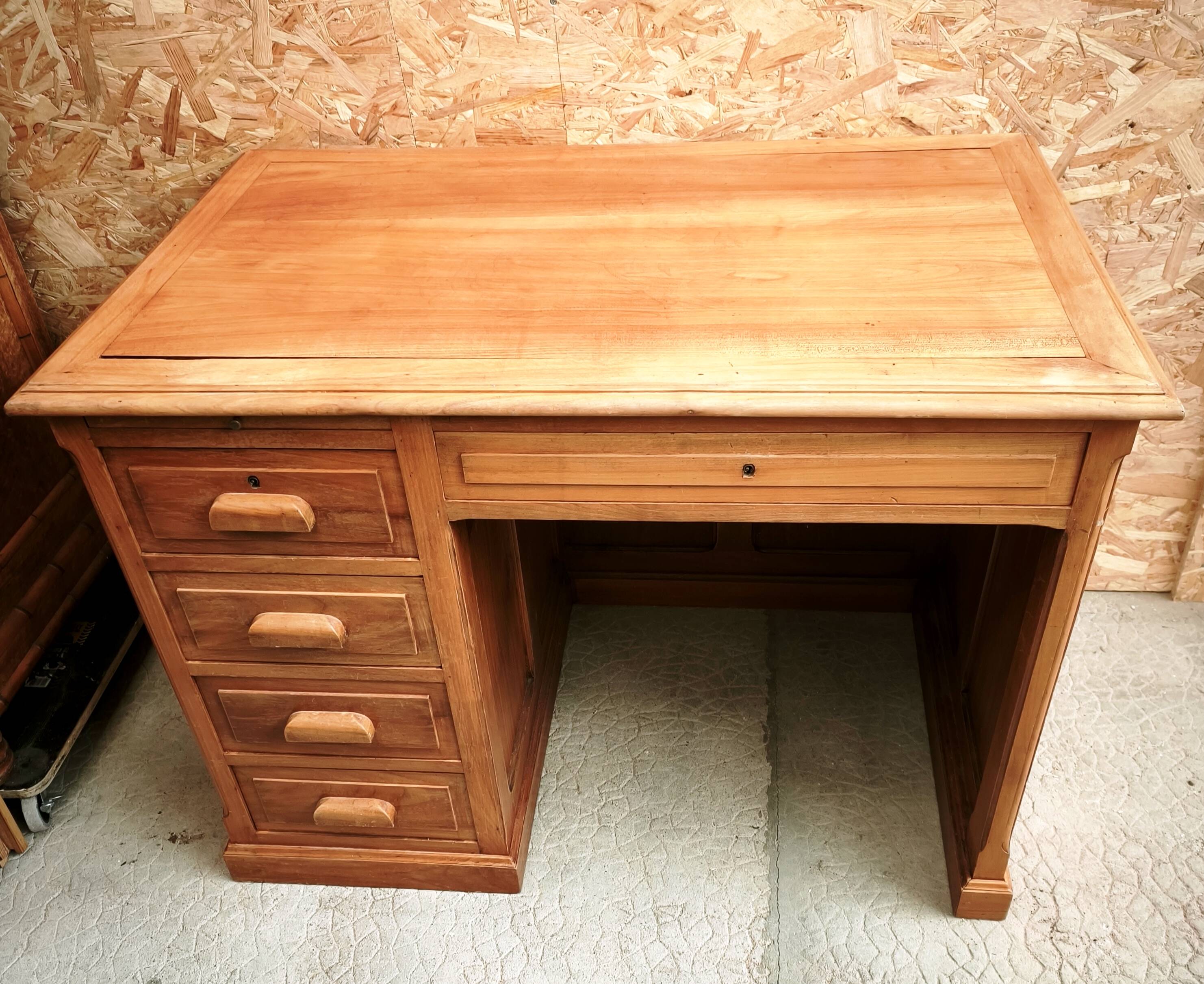 Vintage solid wood desk