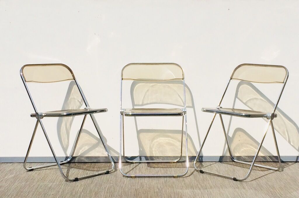 Chair Plia G. Piretti - Castelli. Vintage 70s