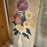Peinture à l’huile fleurs