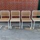 Suite of 4 chairs Cesca by Marcel Breuer made in Italy