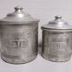 Série d'anciens pot à épices