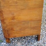 Art Deco chest of drawers from the 30s-40s in walnut 3 drawers