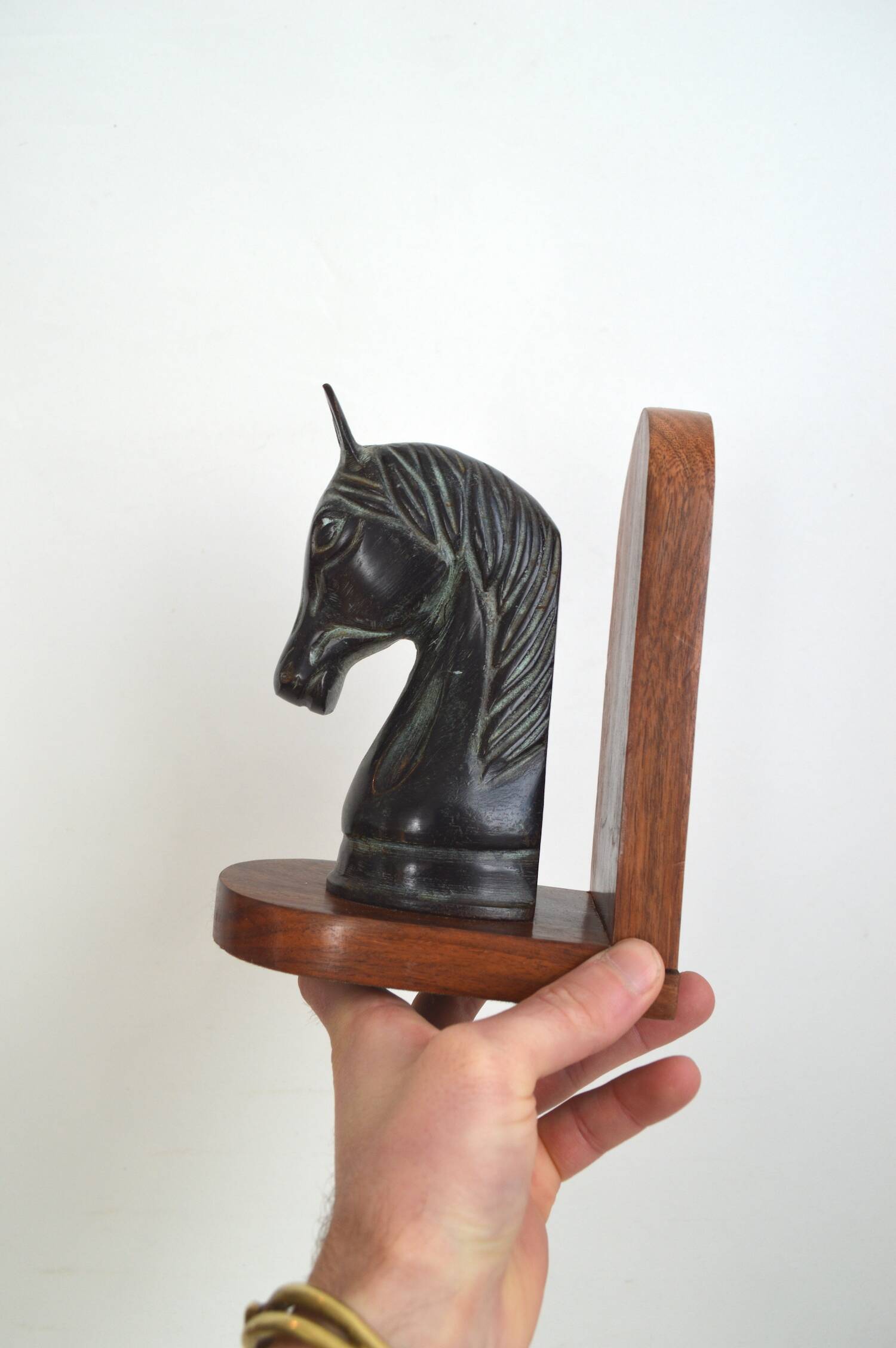 Serre-livres chevaux