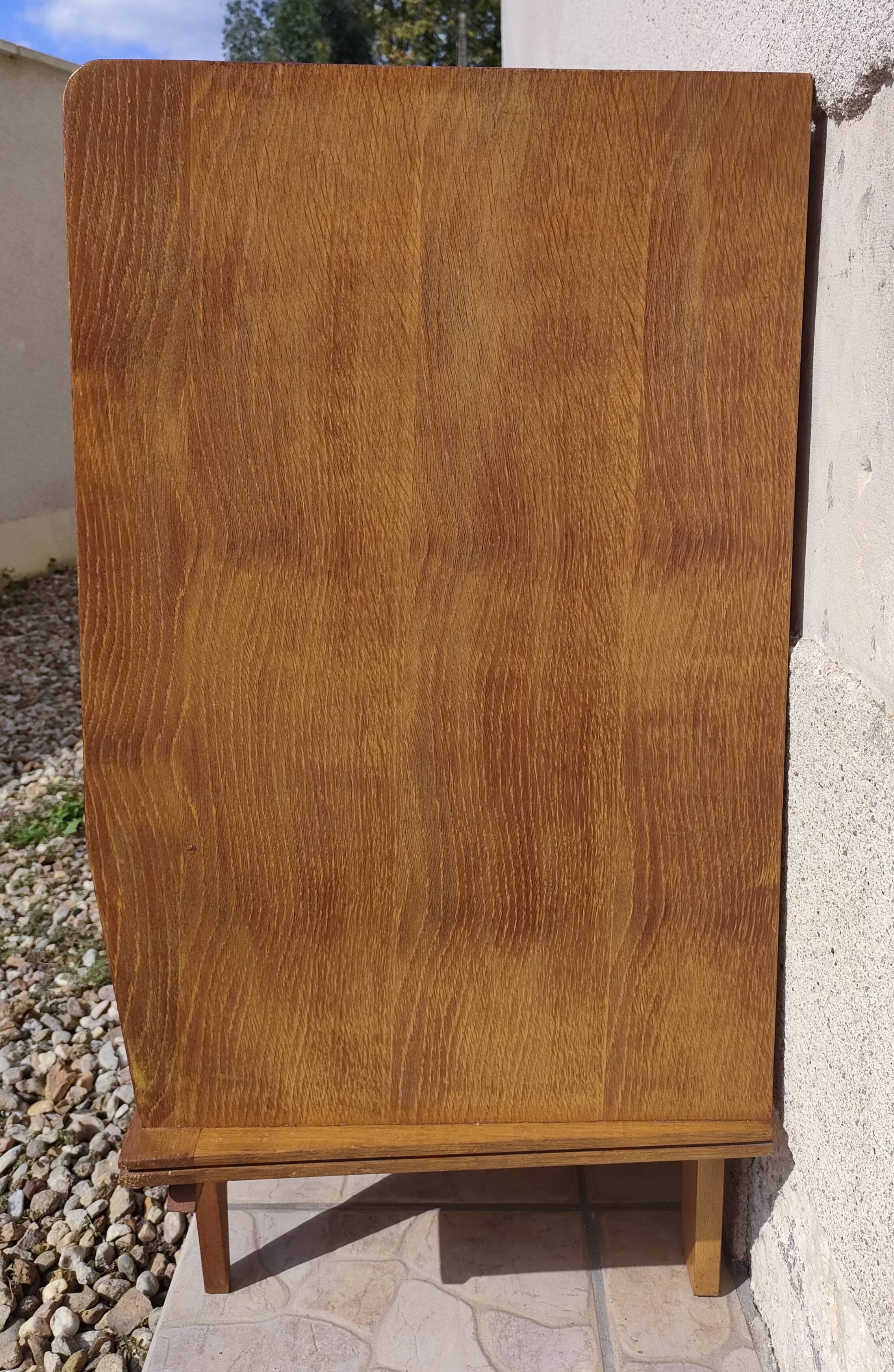 Designer wooden chest of drawers from the 60s