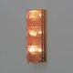 Pair of Mid-century Modern Style Italian Murano Glass and Brass Sconces