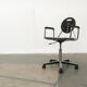 Postmodern Italian swivel chair Charlie by Carlo Bimbi & Nilo Gioacchini for Segis, 1980s.