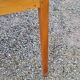 Writing table oak desk feet bobbins from the 50s