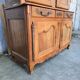 Louis XV two-body buffet in solid walnut – 18th century