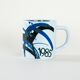 Porcelain mug, Danish design, 1985, manufacturer: Royal Copenhagen