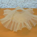 Opaque glass suspension lampshade