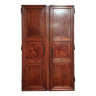 Pair of Louis XVI doors in walnut