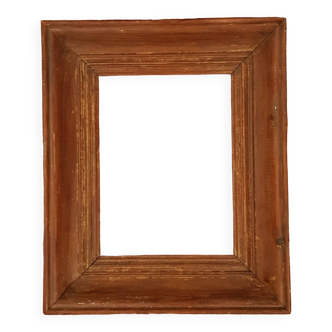 OLD STAINED WOODEN FRAME 2F FORMAT