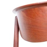 Set of 2 “316” teak/rattan chairs by Peter Hvidt & Orla Mølgaard Nielsen for Søborg Møbler / 1960s