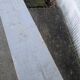Banc de ferme gris
