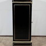 Meuble d’appui en poirier noirci, époque Napoléon III, milieu XIXème