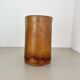 lovely real leather paper bin basket by Torben Ørskov & Co Denmark, 1960s