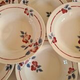 Céranord St Amand soup plates