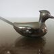 Salt, pepper "duck" silver metal 70s