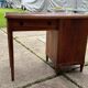 Bureau Art Déco en noyer, années 1930