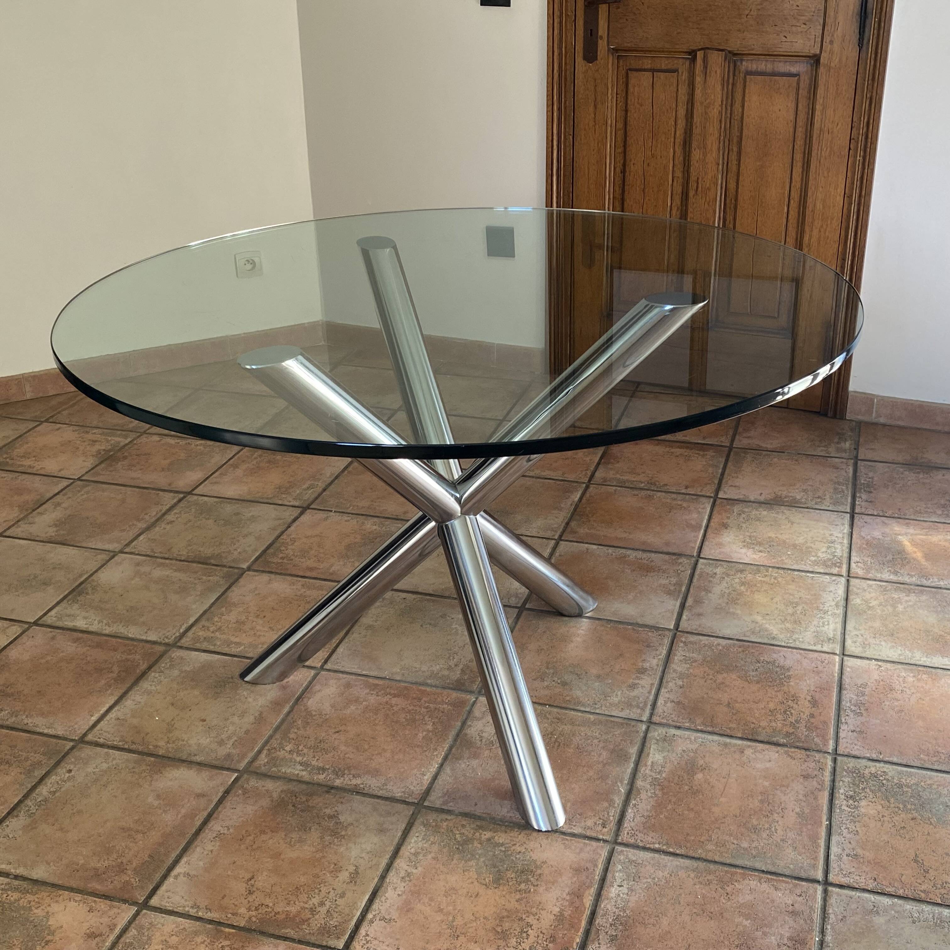 Table Renato Zevi pour Roche Bobois. 1970.