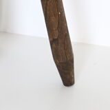 Farm tripod stool, rustic, vintage
