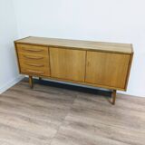 Vintage Scandinavian wooden sideboard