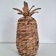 Boîte en jonc ananas