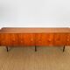 1960s minimalist Scandinavian teak sideboard