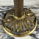 Pair of gilded bronze candelabra with 5 lights, Louis XVI style, 20th century.