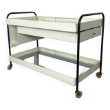 Mid-Century Modernist Pilastro Side Table Serving Trolley by Coen De Vries for Pilastro, 1950s