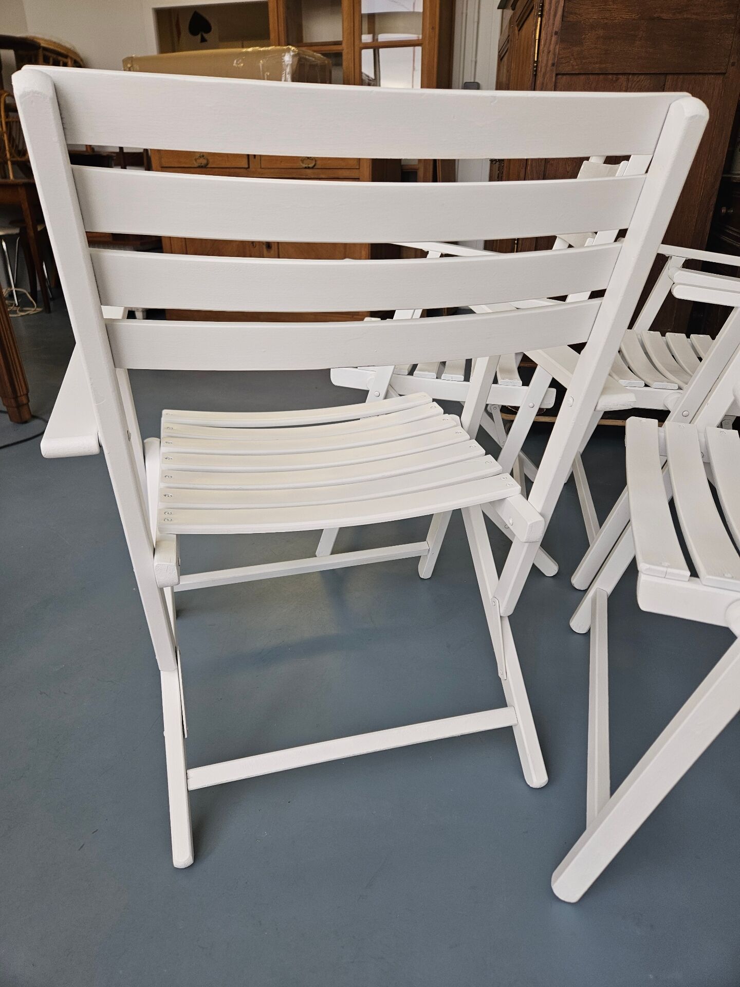 Chaises bois pliantes