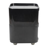 Black Componibili by Anna Castelli Ferrieri for Kartell