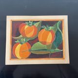 Gouache pumpkins Maïté Bournoud Schorp