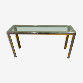 Table de console vintage par Renato Zevi années 1970